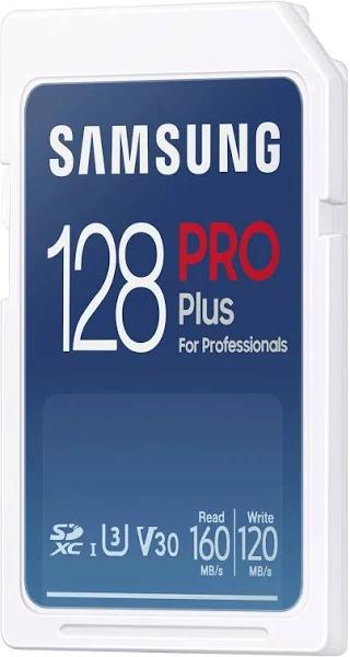 Samsung Pro Plus SDXC Full Size SD Card 128GB