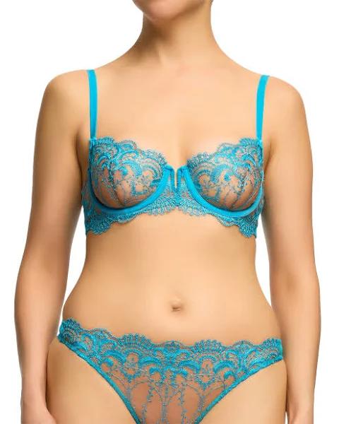 Dita Von Teese Nom De Plume Underwire Bra in Butterfly Blue 12 D