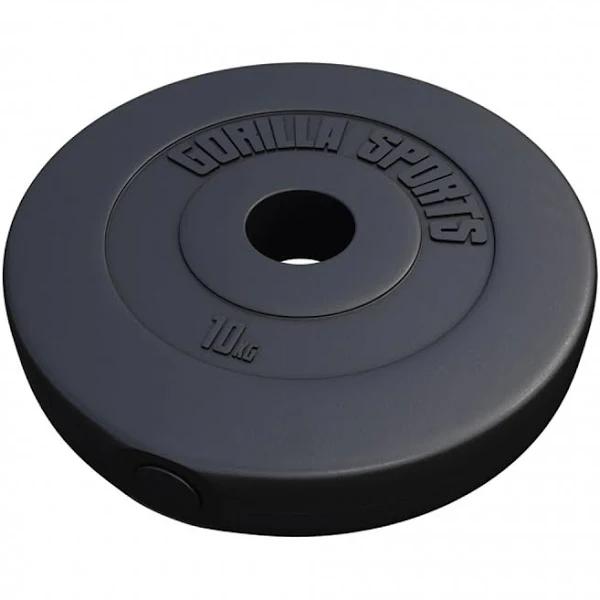 Gorilla Sports Olympic Vinyl Weight Plate 10kg