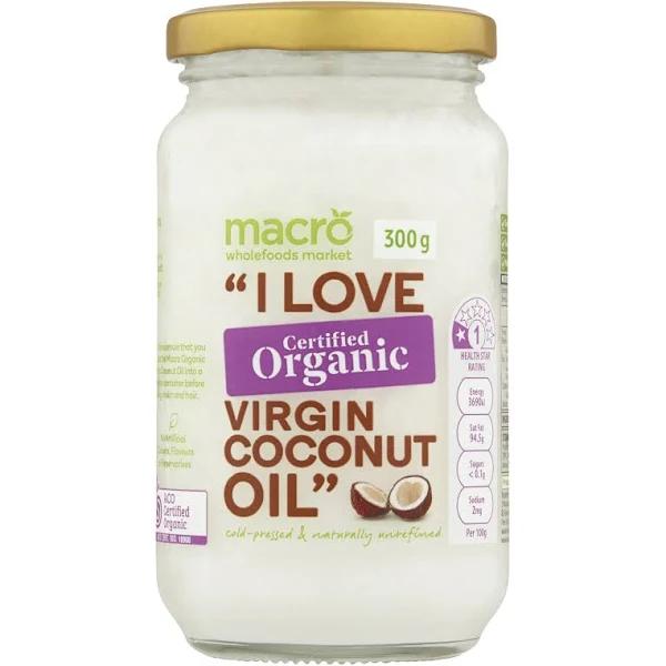 Macro Organic Coconut Oil 900g