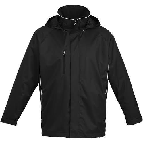 Biz Collection J236ML Core Unisex Jacket Black/White / S