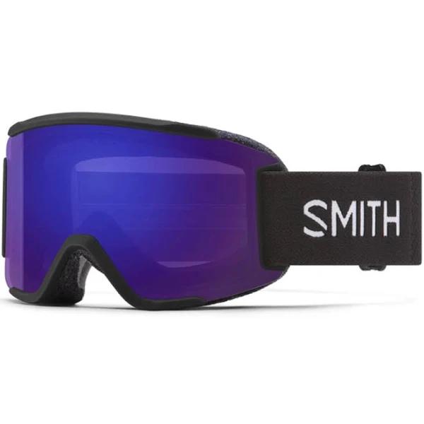 Smith Squad 180mm ChromaPop Snow Goggles Black / Green Mirror