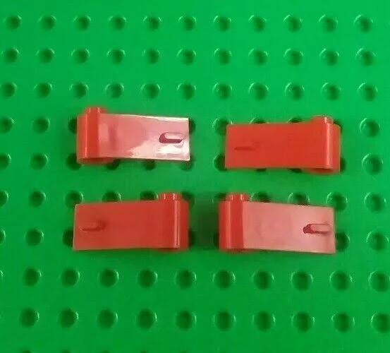 Brand Lego Red Car Doors 1x3 Stud 2 Pairs Cars Trucks Vans - 4 Pieces