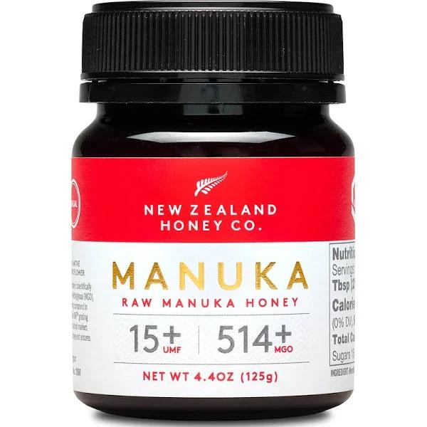 New Zealand Honey Co. Raw Manuka Honey UMF 15+ | MGO 514+ (125g)