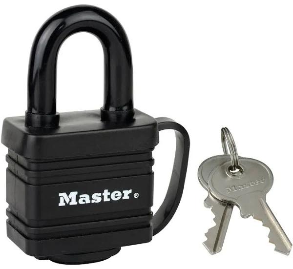 Masterlock Laminated Padlock 40mm Black