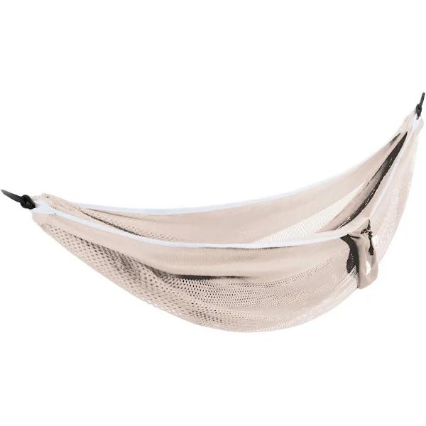 Vivere Outdoor Mesh Polyester Hammock - Double Sand/Sky