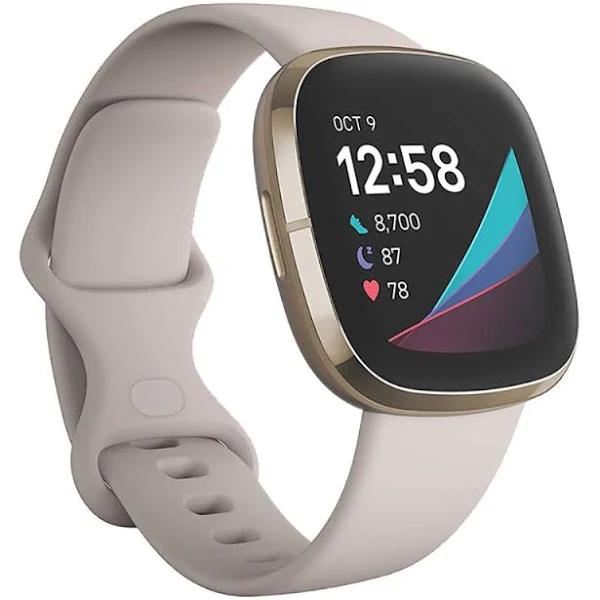 Fitbit Versa 4 Smartwatch Soft Silicone Replacement Band