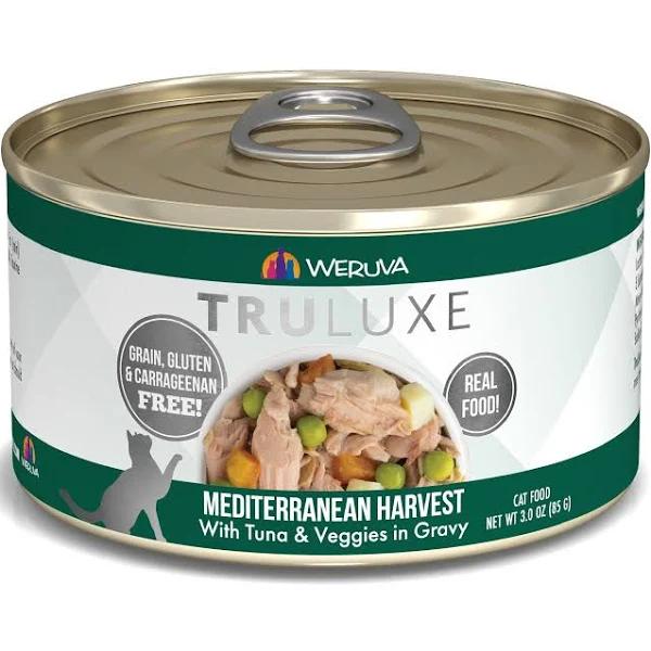 Weruva truluxe Mediterranean Harvest w/veggies Cat 24/3 oz., Price/1