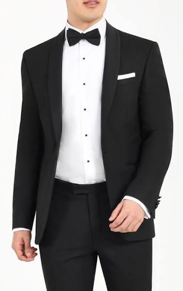 Dobell Black Dinner Jacket With Shawl Lapel