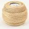 DMC Cebelia 20, #437 Light Tan, Combed Cotton Crochet Thread 50g