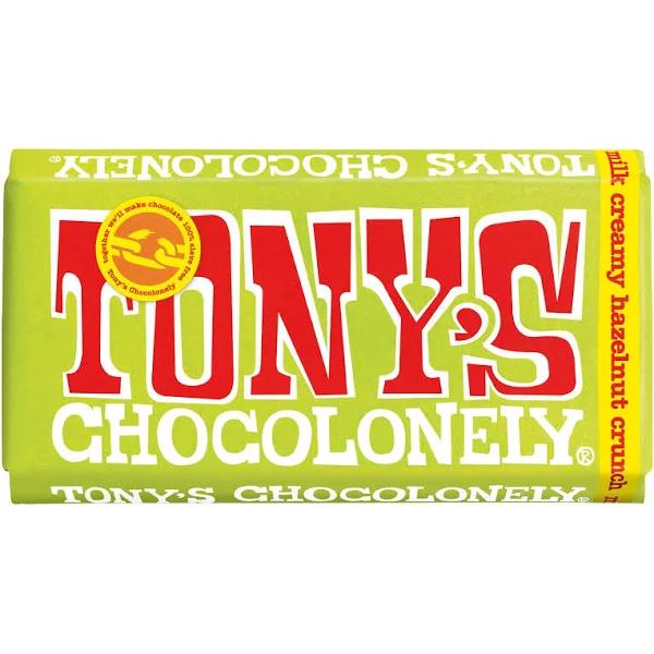 Tony's Chocolonely Milk Creamy Hazelnut Crunch - 180g