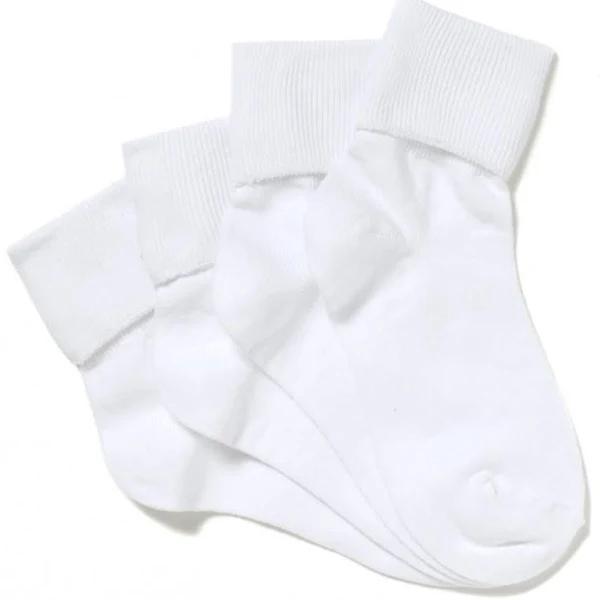 Bonds Kids School Turnover Top 4 Pack - White