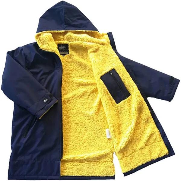 Hooded Kids Changing Robe Jacket Suit Outwear Warm Rain Coat Surf Swim Parka