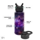 Simple Modern Water Bottle with Straw and Chug Lid Vacuum Insulated Stainless Steel Metal Thermos Bottles | Reusable Leak Proof BPA-Free Flask For