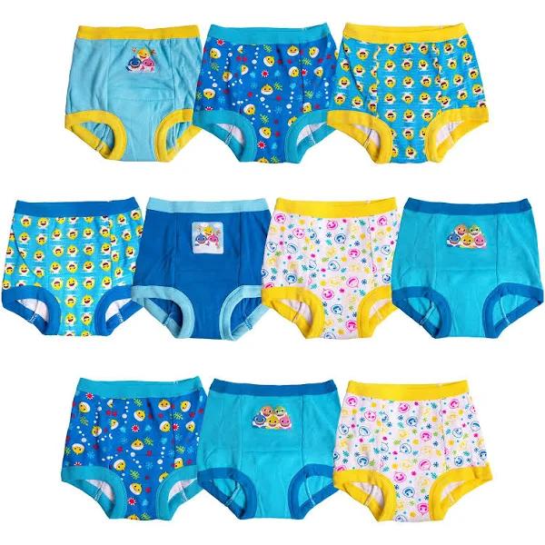 Baby Shark Training Pant Multipacks with Success Tracking Chart & Stickers, Sizes 18m, 2T, 3T, 4T