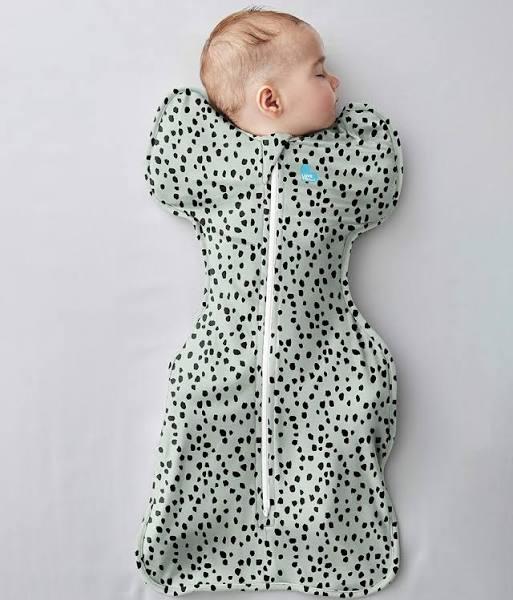 Love to Dream Swaddle Up Original 1.0 TOG - Designer Collection - Animal Print Olive, Newborn