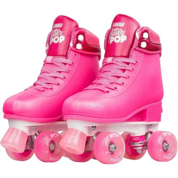 Crazy Skates Roller Skate Glitter Pop Pink Medium 3-6