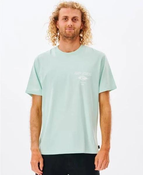 Ripcurl Fade Out Icon Tee Mint / L