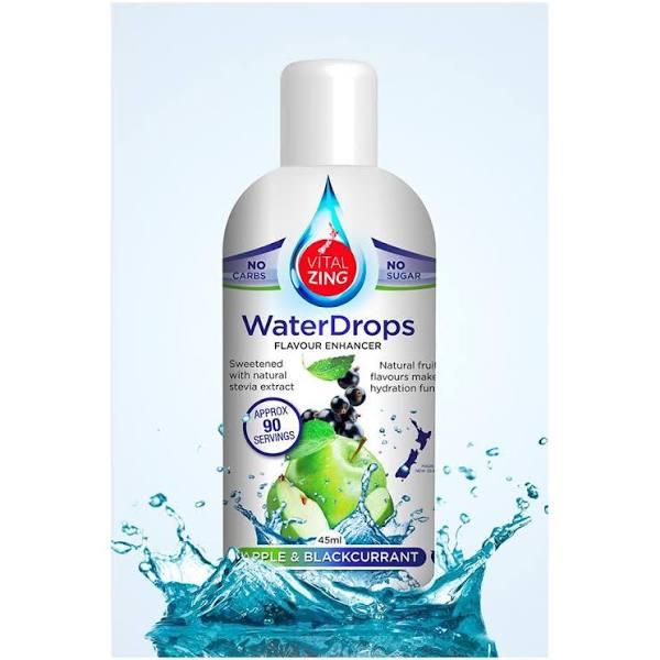 Vital Zing Apple Blackcurrant Water Drops - 45ml