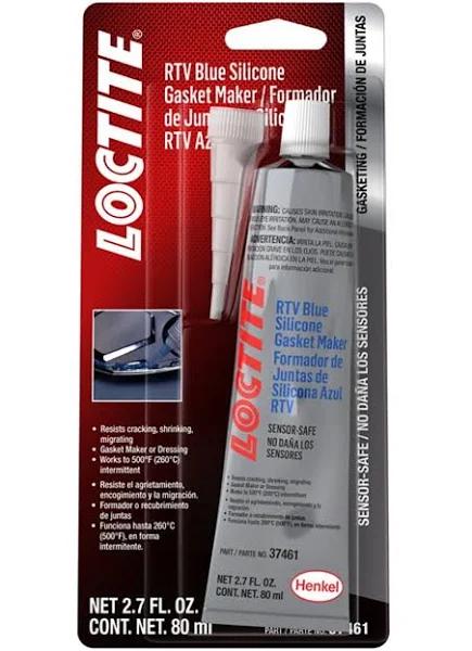 Loctite Sealant - Sensor Safe Blue RTV - Silicone - 80 ml Tube - Each (491980)