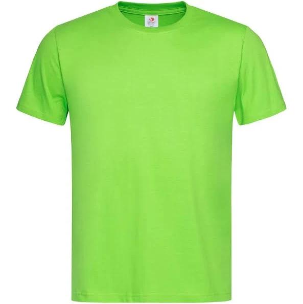 Stedman Mens Classic Organic Tee Kiwi Green Mens Tee