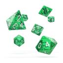 Oakie DOAKIE Dice RPG Set Speckled - Green (7)