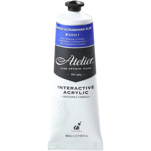 Atelier Interactive Acrylic 80ml French Ultramarine Blue S2