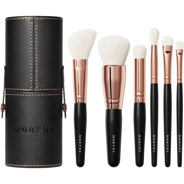 Morphe Cosmetics - Rose Away 6-piece Travel Brush Set