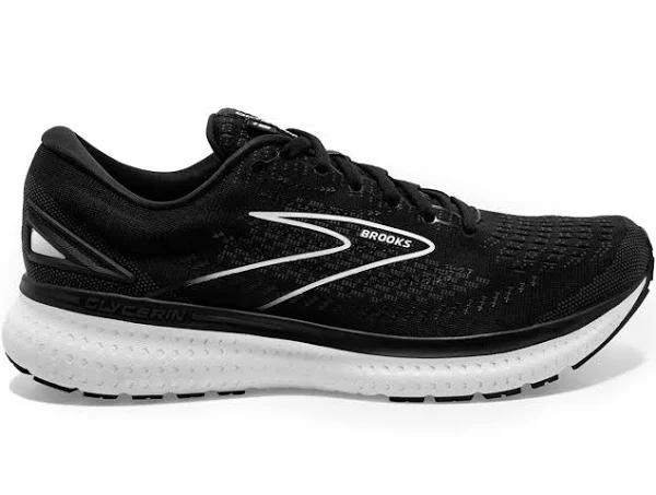 Brooks Glycerin 19 Womens 9 / Black/White