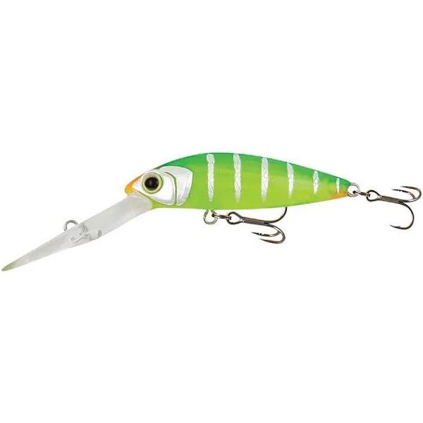 Samaki Redic Jerkbait DS60, 60mm / Lime Tiger UV