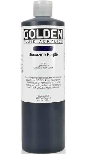 Golden Fluid Acrylic 473ml Dioxazine Purple