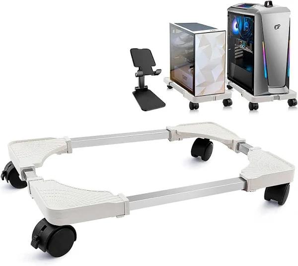 Computer Tower Stand, Adjustable Mobile CPU Stand,PC Stand Holder - AfterPay & zipPay Available