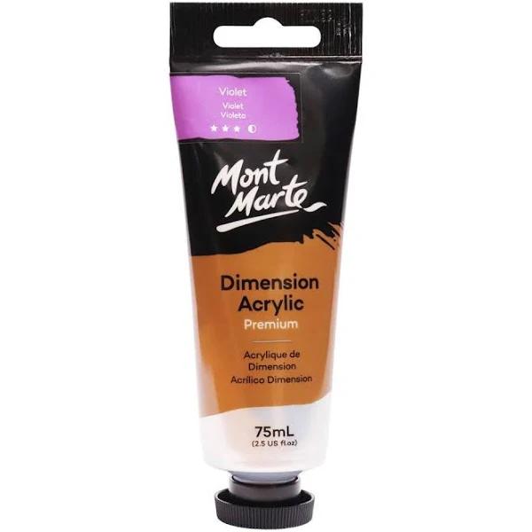 Mont Marte Dimension Acrylic Paint 75ml Tube - Violet