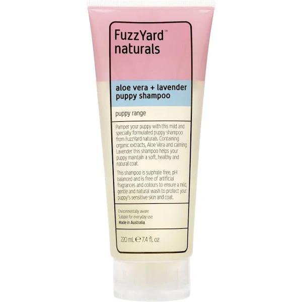 FuzzYard Aloe Vera & Lavender Puppy Shampoo 220ml