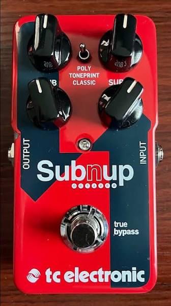 TC Electronic Sub 'n' Up Octaver Pedal