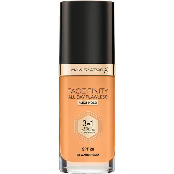 Max Factor Facefinity All Day Flawless 3 in 1 Foundation Warm Honey 30ml