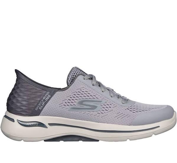 Skechers Slip-Ins: Gowalk Arch Fit - Simplicity Grey Size 12 Male US | AfterPay Available