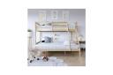 Luxo Furniture Antonia Natural Pine Triple Bunk Bed