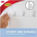 Command Adhesive Small Utensil Hooks 6 Pack - Clear