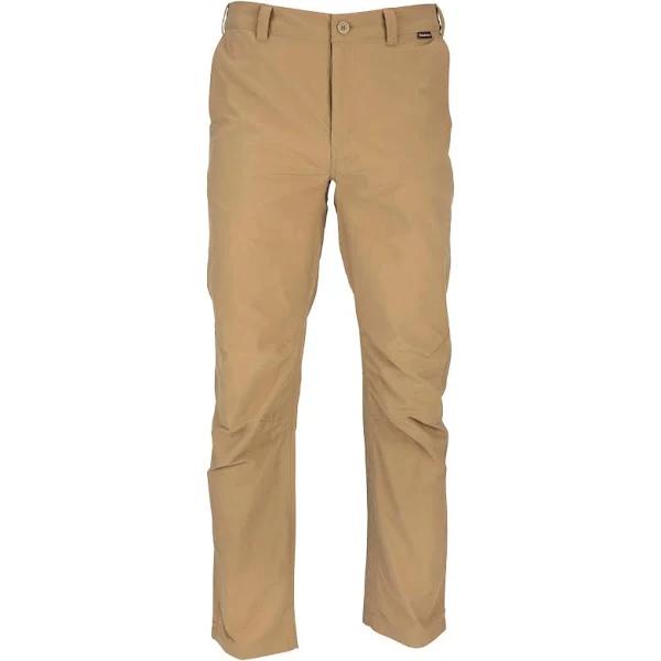 Simms Superlight Zip Off Pants - 34 in. Waist - Cork