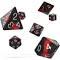 Oakie DOAKIE Dice RPG Set Enclave - Ruby (7)