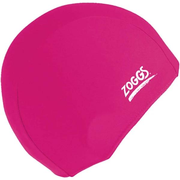 Zoggs Deluxe Stretch Swim Cap - Pink