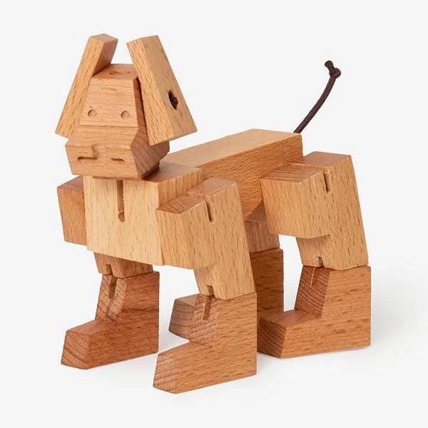 Areaware: Cubebot Milo Small Natural | Monsterthreads