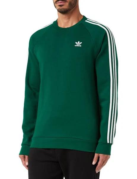 Adidas Classics 3-Stripes Crew Dark Green