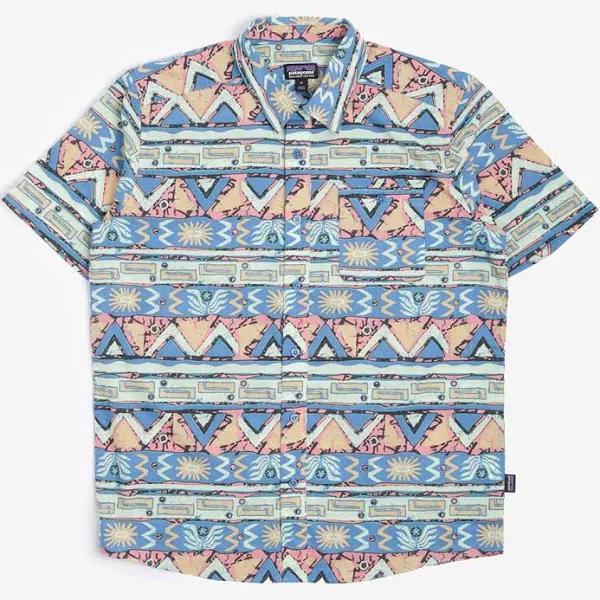 Patagonia Go To Short Sleeve Shirt Multicolour - XL