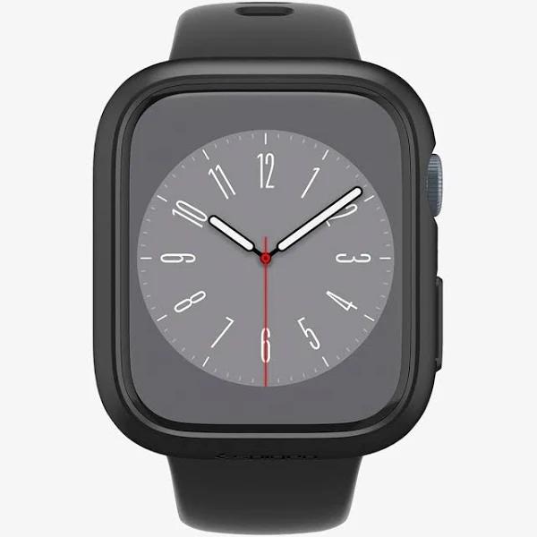 SPIGEN Thin Fit Designed for Apple Watch Series 7 (41mm) Case - Black