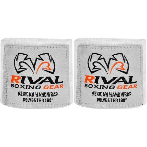 Rival Boxing Mexican Style Handwraps White 180 in.