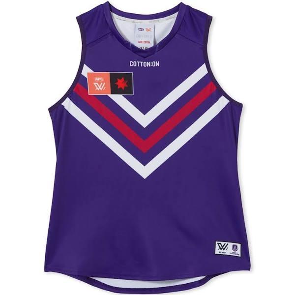 Fremantle Dockers 2023 Womens Season 8 AFLW Home Guernsey Purple XXL