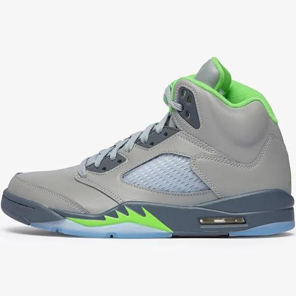 Air Jordan 5 Retro 'Green Bean' Men's Shoes - Grey