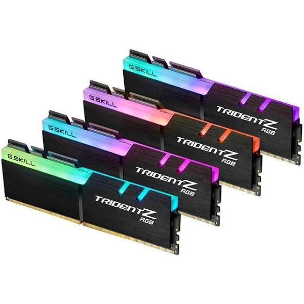 G.Skill Trident Z RGB 32GB (4x8GB) 4000MHz CL15 DDR4 Memory F4-4000C15Q-32GTZR